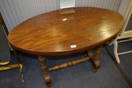 Oval Topped Hall Table