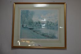 Gilt Framed Coloured Print 