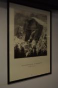 Large Framed Photo Print Half Dome Yosemite