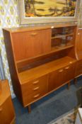 Teak Highboard Sideboard Unit