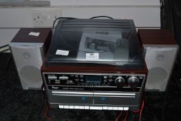 Vega Dual Cassette Turntable Radio Stereo