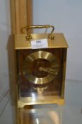 Staiger Quartz Brass Cased Carriage Clock