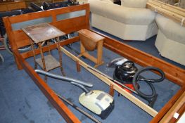 Pine Framed Double Bed Base