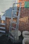 Set of Five Tread Aluminium Steps