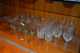 Selection of Drinking Glassware