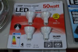 *Feit GU10 Dimmable Light Bulbs 4pk