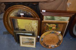 Selection of Framed Prints, Oil Paintings and Watercolours