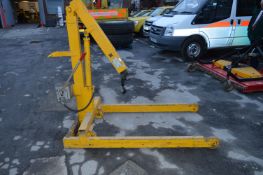 *HF Gem Floor Crane Hydraulic Engine Hoist to Lift 1 Tonne