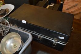 Instrument Carry Case with Guitar Leads