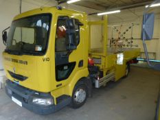 *Renault 150 DCI Flat Bed Lorry with Fassi Crane Reg:YX03 FSU