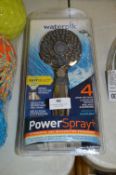 *Waterpik Power Spray Shower Head