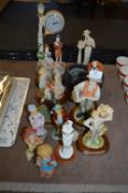 Selection of Leonardo Pottery Figurines