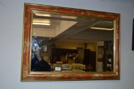 Floral Framed Wall Mirror