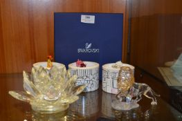 Collection of Swarovski Crystal Figures