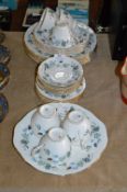 Colclough Bone China Leaf Pattern Tea & Dinner Set