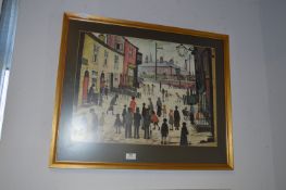 Gilt Framed L.S. Lowry Print