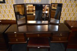 Stag Minstrel Dressing Table with Stool