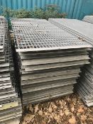*Pallet Containing 40 Pieces 1mx2m of Galvanised Mezzanine Flooring Panel