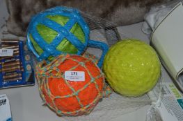 *Bone & Barker Dog Toys 3pk