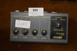 Soundlab Four Channel Micro Mixer