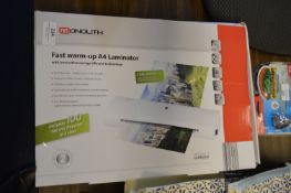 *Fast Warm-Up A4 Laminator