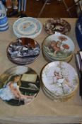 Decorative Wall Plates; Flower Fairies, Harley Davidson and Christmas Themes
