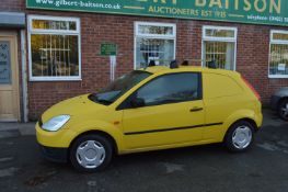 *Ford Fiesta Van Reg:YY54 FEU Mileage: 57860 MOT: 05/11/2018