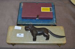 Cased Silver Plated Cutlery, Cake Serving Set and a Nutcracker