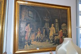 Large Gilt Framed Print 