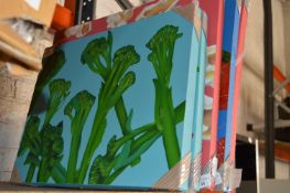 Four Unframed Printed Canvases