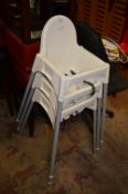*Three Ikea High Chairs