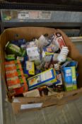 Box of Assorted Energy Saving and Other Light Bulbs