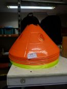 *Eighteen Diamond Football Training Cones
