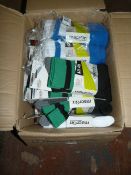 *Seventeen Pairs of Assorted Coloured Socks