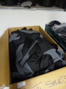 *Box Containing Twenty Four Black & Grey Hames Sports Tops