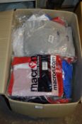 *Box Containing Approx 45 Assorted Macron and Other Sports Tops