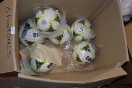 *Six Errea Capitano Size: 3 Footballs