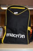 *Macron Black & Yellow Rucksack