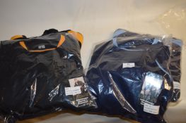 *Black & Orange and a Blue & Blue Training Top with Matching Hoodie