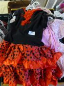 Box Containing Disney, Next and M&S Children's Clothing; Girl's Dresses, Two Piece Outfits, etc.