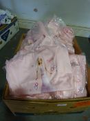 Box Containing Sixteen Bags of Five Barbie Nighties Sizes: 2-3 to 6-7 Years