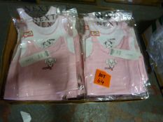 Approximately 80x Two Packs 102 Dalmatians Girl's Vests Size: 2 Years