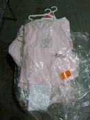 Box Containing 21 Sets of Girl's Pajamas Size: 2-3 and 5-6 Years
