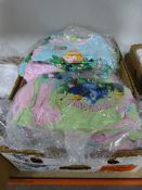 Box Containing 14x Six Packs of Girl's Bob the Builder Pajama Sets Size: 12-18 Months to 4-5 Years