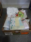 Box Containing 16 Multipacks of Baby Grows