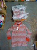 Box Containing Eleven F&F Boy's Long Sleeved Tops