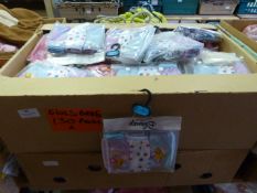 Approximately 130 Multipacks of Girl's Briefs; Disney, Barbie, etc.