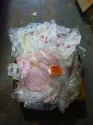 Box Containing 61 packs of Girl's Mixed Underwear Sizes: 3-4 Years