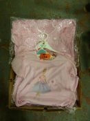 Box Containing 12x Six Packs Girl's Barbie Night Shirts Size: 1-2 to 3-4 Years