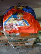 Two Boxes Containing 12x Six Packs Boy's Bob the Builder Pajamas (Various Sizes)